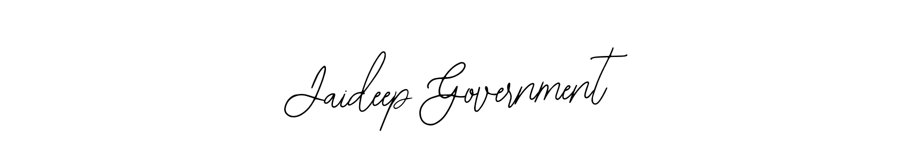 The best way (Bearetta-2O07w) to make a short signature is to pick only two or three words in your name. The name Jaideep Government include a total of six letters. For converting this name. Jaideep Government signature style 12 images and pictures png