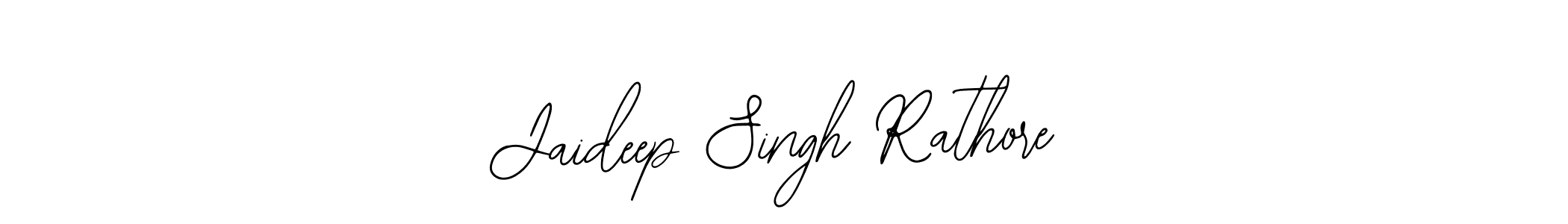 Also we have Jaideep Singh Rathore name is the best signature style. Create professional handwritten signature collection using Bearetta-2O07w autograph style. Jaideep Singh Rathore signature style 12 images and pictures png