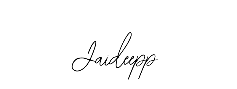 The best way (Bearetta-2O07w) to make a short signature is to pick only two or three words in your name. The name Jaideepp include a total of six letters. For converting this name. Jaideepp signature style 12 images and pictures png