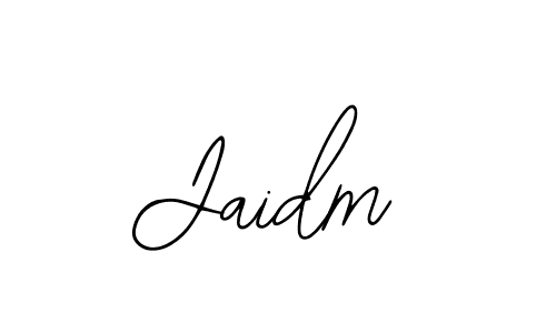 How to make Jaidm signature? Bearetta-2O07w is a professional autograph style. Create handwritten signature for Jaidm name. Jaidm signature style 12 images and pictures png