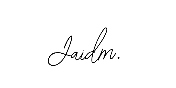 This is the best signature style for the Jaidm. name. Also you like these signature font (Bearetta-2O07w). Mix name signature. Jaidm. signature style 12 images and pictures png