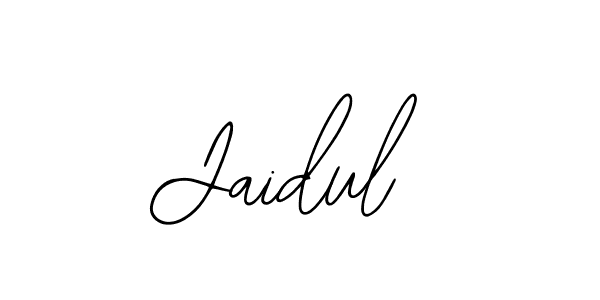 Make a beautiful signature design for name Jaidul. Use this online signature maker to create a handwritten signature for free. Jaidul signature style 12 images and pictures png