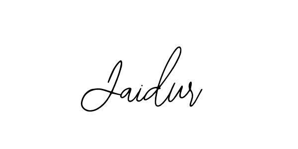 Jaidur stylish signature style. Best Handwritten Sign (Bearetta-2O07w) for my name. Handwritten Signature Collection Ideas for my name Jaidur. Jaidur signature style 12 images and pictures png