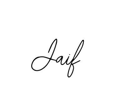 Design your own signature with our free online signature maker. With this signature software, you can create a handwritten (Bearetta-2O07w) signature for name Jaif. Jaif signature style 12 images and pictures png