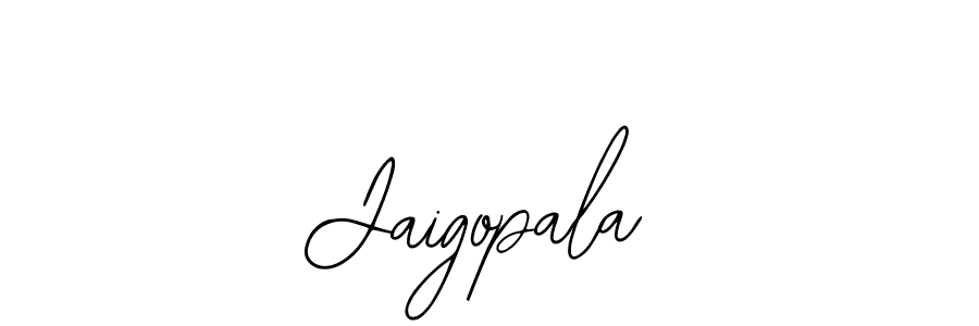 You should practise on your own different ways (Bearetta-2O07w) to write your name (Jaigopala) in signature. don't let someone else do it for you. Jaigopala signature style 12 images and pictures png