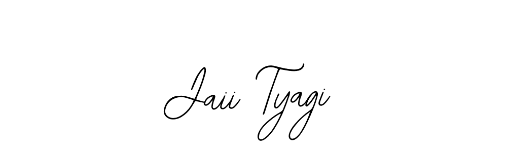 Make a beautiful signature design for name Jaii Tyagi. With this signature (Bearetta-2O07w) style, you can create a handwritten signature for free. Jaii Tyagi signature style 12 images and pictures png