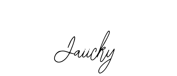 Make a beautiful signature design for name Jaiicky. Use this online signature maker to create a handwritten signature for free. Jaiicky signature style 12 images and pictures png