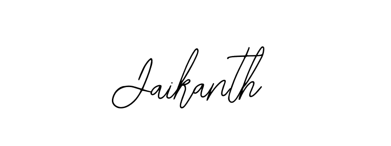 Also we have Jaikanth name is the best signature style. Create professional handwritten signature collection using Bearetta-2O07w autograph style. Jaikanth signature style 12 images and pictures png