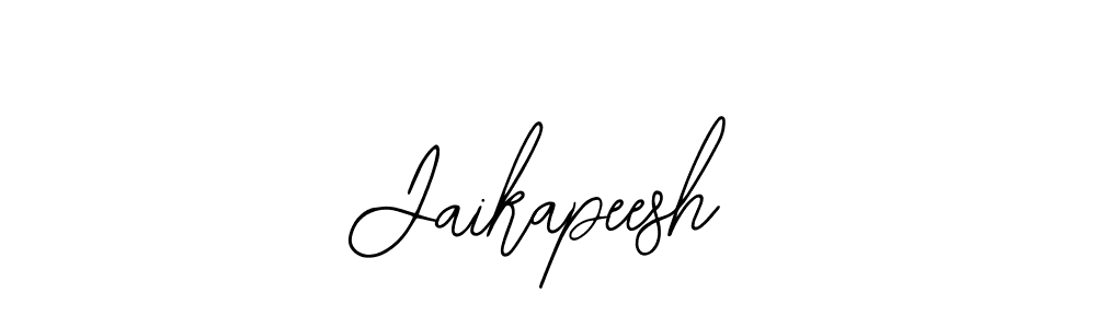 The best way (Bearetta-2O07w) to make a short signature is to pick only two or three words in your name. The name Jaikapeesh include a total of six letters. For converting this name. Jaikapeesh signature style 12 images and pictures png