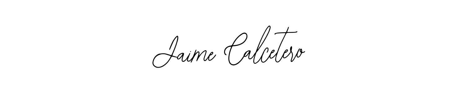 Design your own signature with our free online signature maker. With this signature software, you can create a handwritten (Bearetta-2O07w) signature for name Jaime Calcetero. Jaime Calcetero signature style 12 images and pictures png