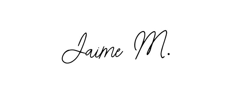 You can use this online signature creator to create a handwritten signature for the name Jaime M.. This is the best online autograph maker. Jaime M. signature style 12 images and pictures png