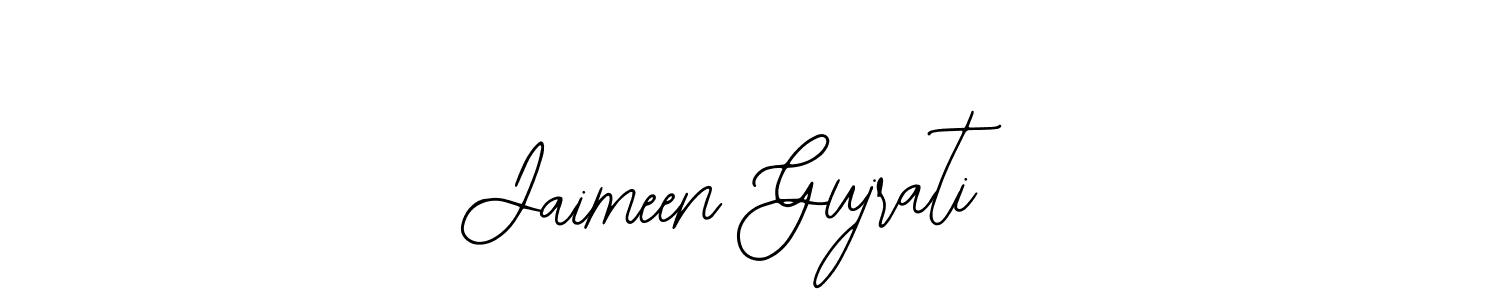 Similarly Bearetta-2O07w is the best handwritten signature design. Signature creator online .You can use it as an online autograph creator for name Jaimeen Gujrati. Jaimeen Gujrati signature style 12 images and pictures png