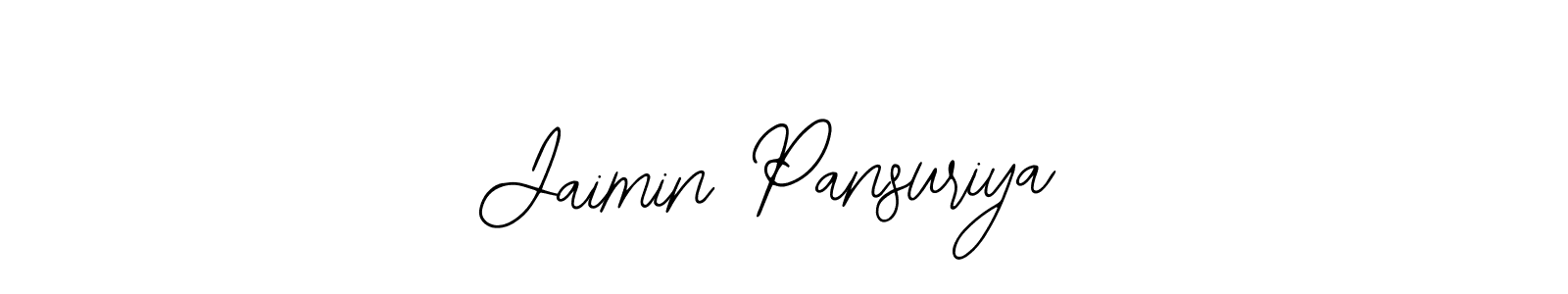 It looks lik you need a new signature style for name Jaimin Pansuriya. Design unique handwritten (Bearetta-2O07w) signature with our free signature maker in just a few clicks. Jaimin Pansuriya signature style 12 images and pictures png