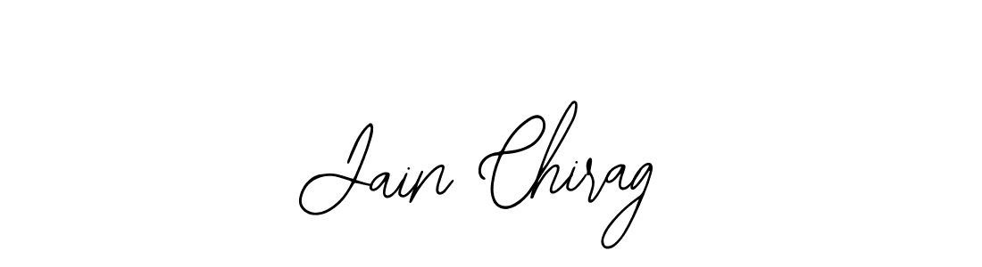 Design your own signature with our free online signature maker. With this signature software, you can create a handwritten (Bearetta-2O07w) signature for name Jain Chirag. Jain Chirag signature style 12 images and pictures png