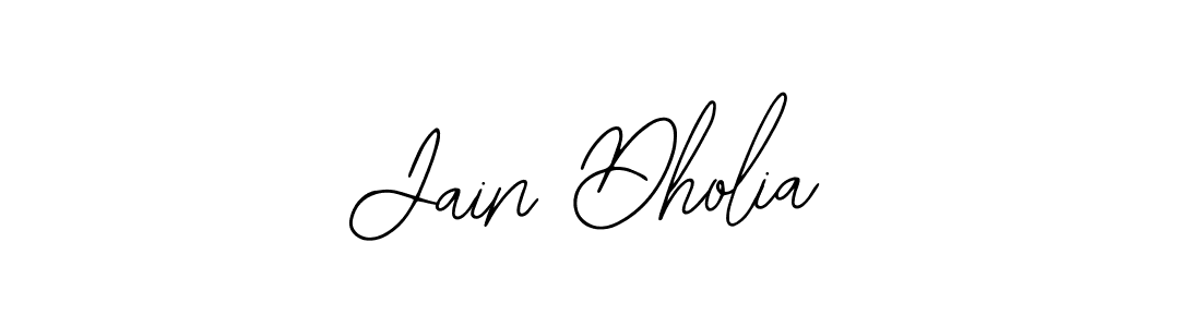 Also You can easily find your signature by using the search form. We will create Jain Dholia name handwritten signature images for you free of cost using Bearetta-2O07w sign style. Jain Dholia signature style 12 images and pictures png