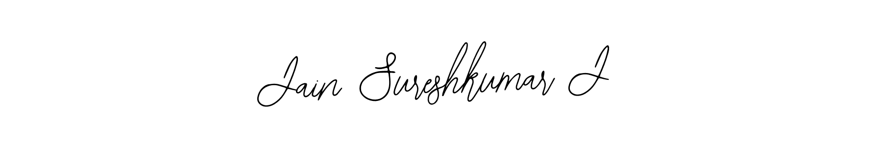 How to Draw Jain Sureshkumar J signature style? Bearetta-2O07w is a latest design signature styles for name Jain Sureshkumar J. Jain Sureshkumar J signature style 12 images and pictures png