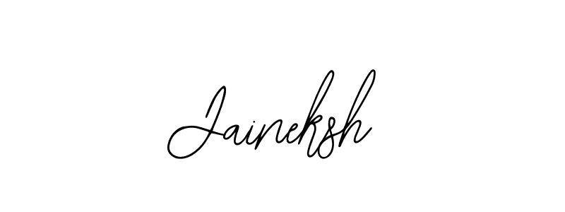 How to make Jaineksh signature? Bearetta-2O07w is a professional autograph style. Create handwritten signature for Jaineksh name. Jaineksh signature style 12 images and pictures png