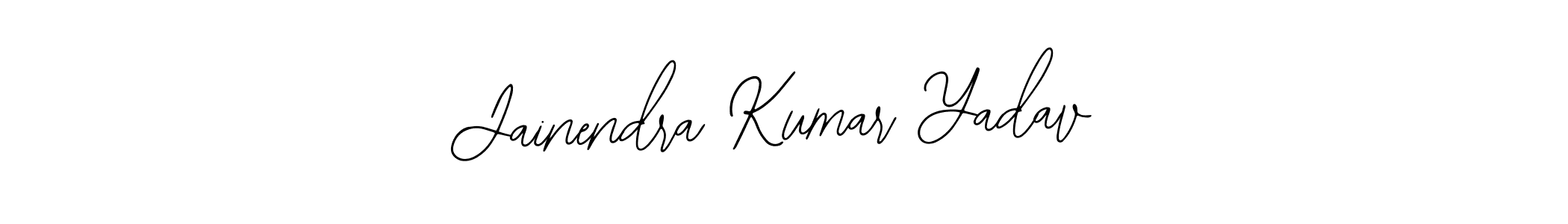 The best way (Bearetta-2O07w) to make a short signature is to pick only two or three words in your name. The name Jainendra Kumar Yadav include a total of six letters. For converting this name. Jainendra Kumar Yadav signature style 12 images and pictures png