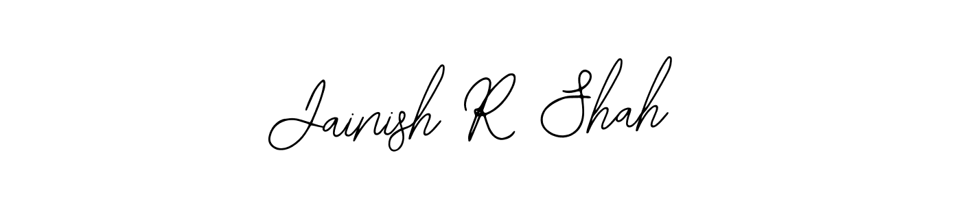 This is the best signature style for the Jainish R Shah name. Also you like these signature font (Bearetta-2O07w). Mix name signature. Jainish R Shah signature style 12 images and pictures png