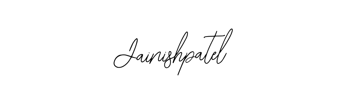 Make a beautiful signature design for name Jainishpatel. Use this online signature maker to create a handwritten signature for free. Jainishpatel signature style 12 images and pictures png