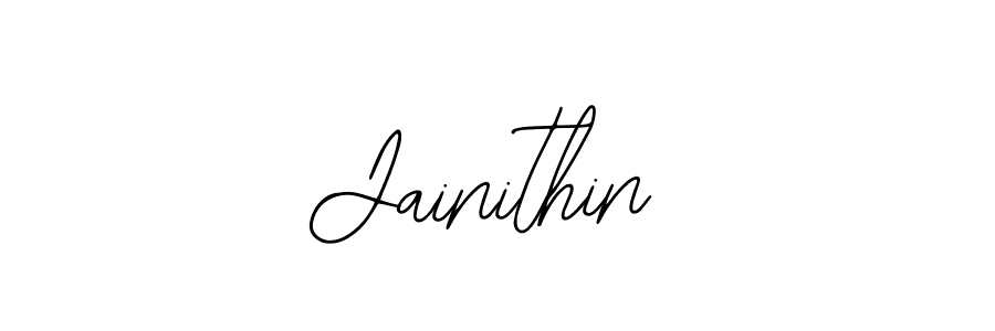 Jainithin stylish signature style. Best Handwritten Sign (Bearetta-2O07w) for my name. Handwritten Signature Collection Ideas for my name Jainithin. Jainithin signature style 12 images and pictures png