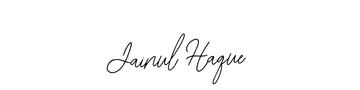 Also we have Jainul Haque name is the best signature style. Create professional handwritten signature collection using Bearetta-2O07w autograph style. Jainul Haque signature style 12 images and pictures png