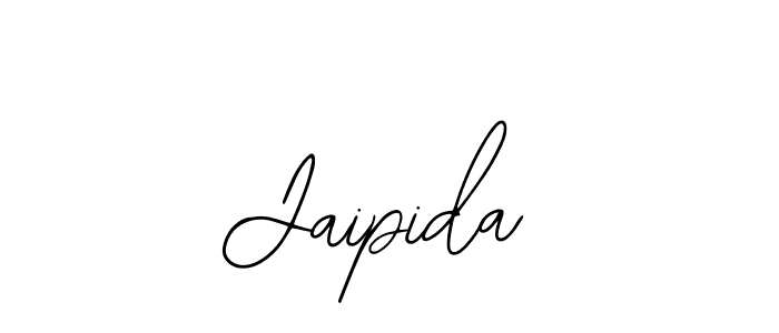 The best way (Bearetta-2O07w) to make a short signature is to pick only two or three words in your name. The name Jaipida include a total of six letters. For converting this name. Jaipida signature style 12 images and pictures png