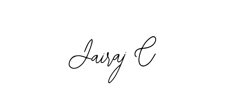How to make Jairaj C signature? Bearetta-2O07w is a professional autograph style. Create handwritten signature for Jairaj C name. Jairaj C signature style 12 images and pictures png