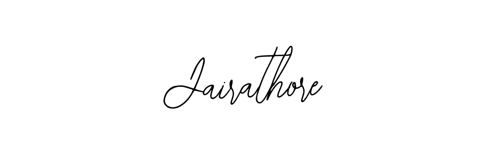 Make a beautiful signature design for name Jairathore. With this signature (Bearetta-2O07w) style, you can create a handwritten signature for free. Jairathore signature style 12 images and pictures png