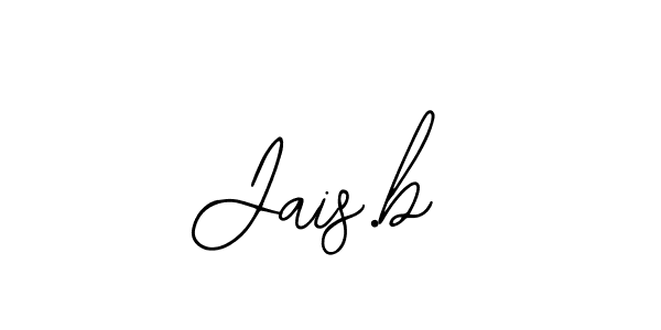 Design your own signature with our free online signature maker. With this signature software, you can create a handwritten (Bearetta-2O07w) signature for name Jais.b. Jais.b signature style 12 images and pictures png