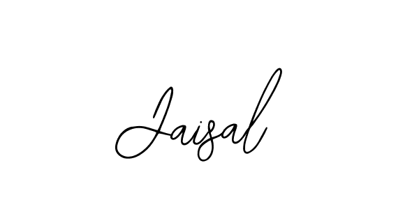 Use a signature maker to create a handwritten signature online. With this signature software, you can design (Bearetta-2O07w) your own signature for name Jaisal. Jaisal signature style 12 images and pictures png