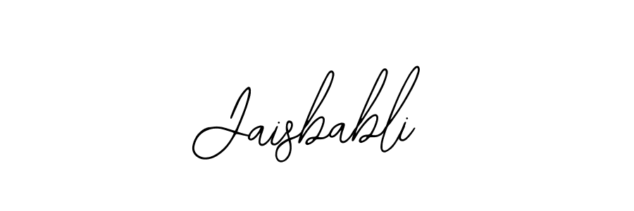 Jaisbabli stylish signature style. Best Handwritten Sign (Bearetta-2O07w) for my name. Handwritten Signature Collection Ideas for my name Jaisbabli. Jaisbabli signature style 12 images and pictures png