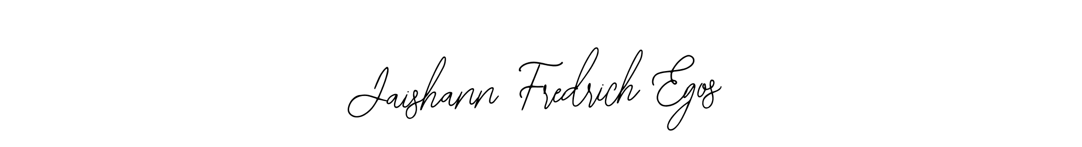 It looks lik you need a new signature style for name Jaishann Fredrich Egos. Design unique handwritten (Bearetta-2O07w) signature with our free signature maker in just a few clicks. Jaishann Fredrich Egos signature style 12 images and pictures png
