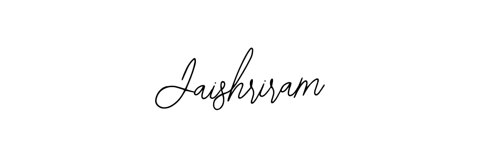 Make a beautiful signature design for name Jaishriram. With this signature (Bearetta-2O07w) style, you can create a handwritten signature for free. Jaishriram signature style 12 images and pictures png