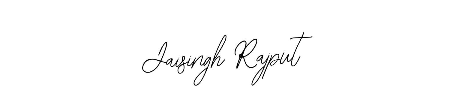 The best way (Bearetta-2O07w) to make a short signature is to pick only two or three words in your name. The name Jaisingh Rajput include a total of six letters. For converting this name. Jaisingh Rajput signature style 12 images and pictures png