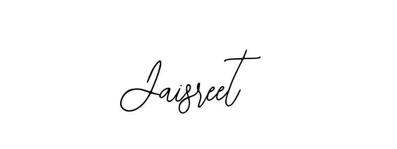 Also we have Jaisreet name is the best signature style. Create professional handwritten signature collection using Bearetta-2O07w autograph style. Jaisreet signature style 12 images and pictures png