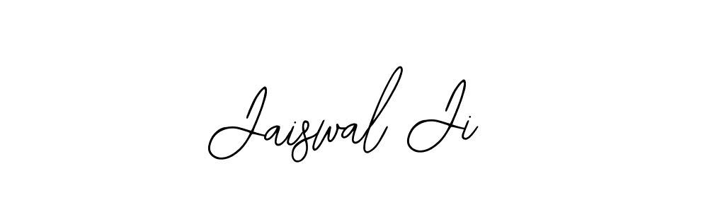 The best way (Bearetta-2O07w) to make a short signature is to pick only two or three words in your name. The name Jaiswal Ji include a total of six letters. For converting this name. Jaiswal Ji signature style 12 images and pictures png