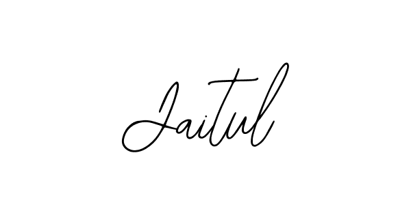 Jaitul stylish signature style. Best Handwritten Sign (Bearetta-2O07w) for my name. Handwritten Signature Collection Ideas for my name Jaitul. Jaitul signature style 12 images and pictures png