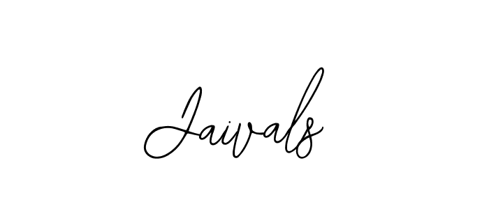 You should practise on your own different ways (Bearetta-2O07w) to write your name (Jaivals) in signature. don't let someone else do it for you. Jaivals signature style 12 images and pictures png