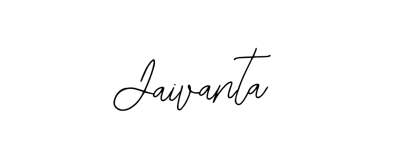 Design your own signature with our free online signature maker. With this signature software, you can create a handwritten (Bearetta-2O07w) signature for name Jaivanta. Jaivanta signature style 12 images and pictures png