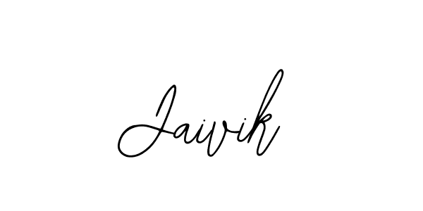 You should practise on your own different ways (Bearetta-2O07w) to write your name (Jaivik) in signature. don't let someone else do it for you. Jaivik signature style 12 images and pictures png