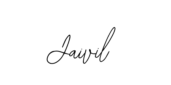 The best way (Bearetta-2O07w) to make a short signature is to pick only two or three words in your name. The name Jaivil include a total of six letters. For converting this name. Jaivil signature style 12 images and pictures png