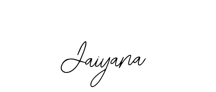 The best way (Bearetta-2O07w) to make a short signature is to pick only two or three words in your name. The name Jaiyana include a total of six letters. For converting this name. Jaiyana signature style 12 images and pictures png