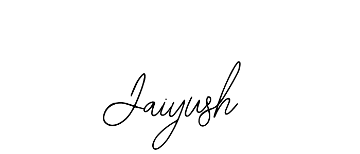 Make a beautiful signature design for name Jaiyush. Use this online signature maker to create a handwritten signature for free. Jaiyush signature style 12 images and pictures png