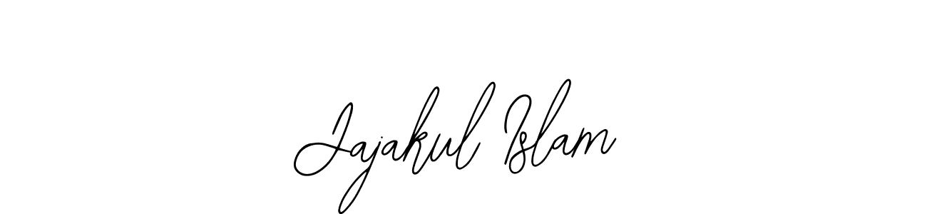 How to make Jajakul Islam signature? Bearetta-2O07w is a professional autograph style. Create handwritten signature for Jajakul Islam name. Jajakul Islam signature style 12 images and pictures png