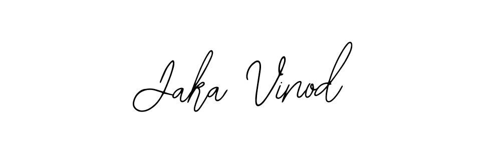 Use a signature maker to create a handwritten signature online. With this signature software, you can design (Bearetta-2O07w) your own signature for name Jaka Vinod. Jaka Vinod signature style 12 images and pictures png