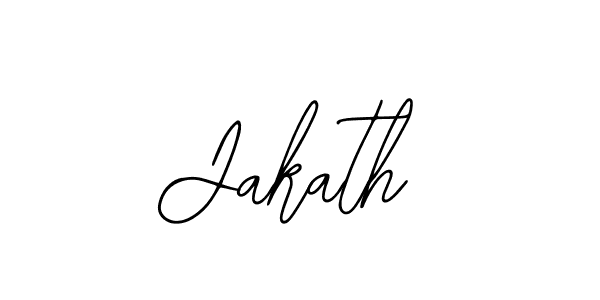 Design your own signature with our free online signature maker. With this signature software, you can create a handwritten (Bearetta-2O07w) signature for name Jakath. Jakath signature style 12 images and pictures png