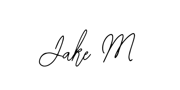Also You can easily find your signature by using the search form. We will create Jake M name handwritten signature images for you free of cost using Bearetta-2O07w sign style. Jake M signature style 12 images and pictures png