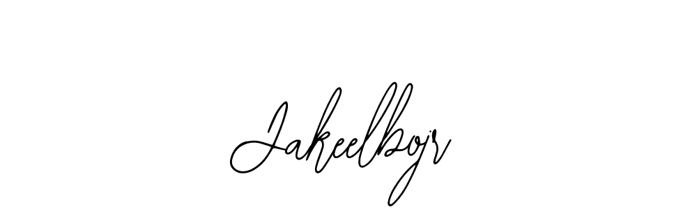 How to make Jakeelbojr signature? Bearetta-2O07w is a professional autograph style. Create handwritten signature for Jakeelbojr name. Jakeelbojr signature style 12 images and pictures png