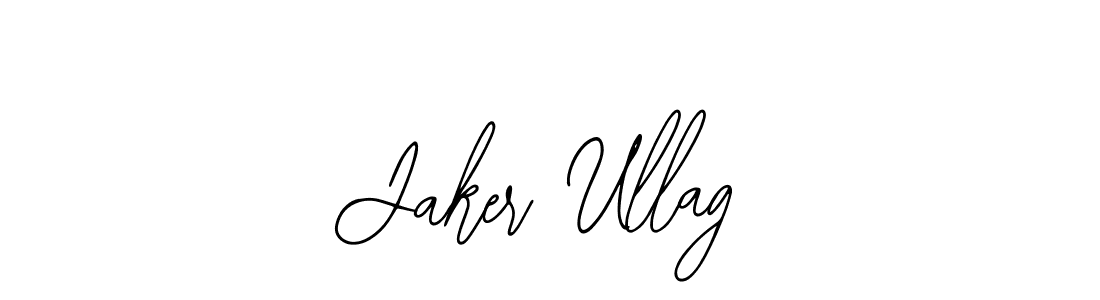 It looks lik you need a new signature style for name Jaker Ullag. Design unique handwritten (Bearetta-2O07w) signature with our free signature maker in just a few clicks. Jaker Ullag signature style 12 images and pictures png